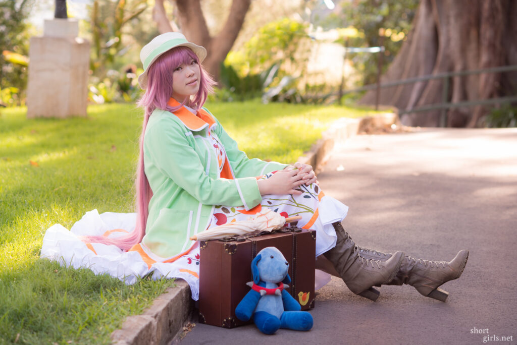 Kobato in the garden